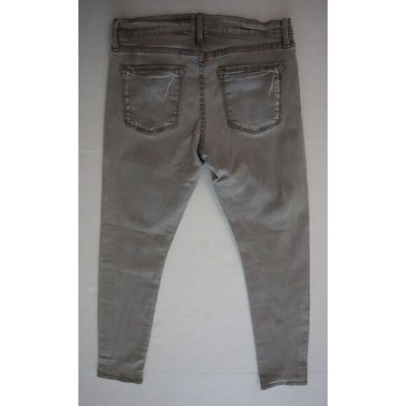 Frame Denim Le Garcon LGJ795 Women's Sz 25 Gray Kensington Denim Jeans $220 - Picture 2 of 8